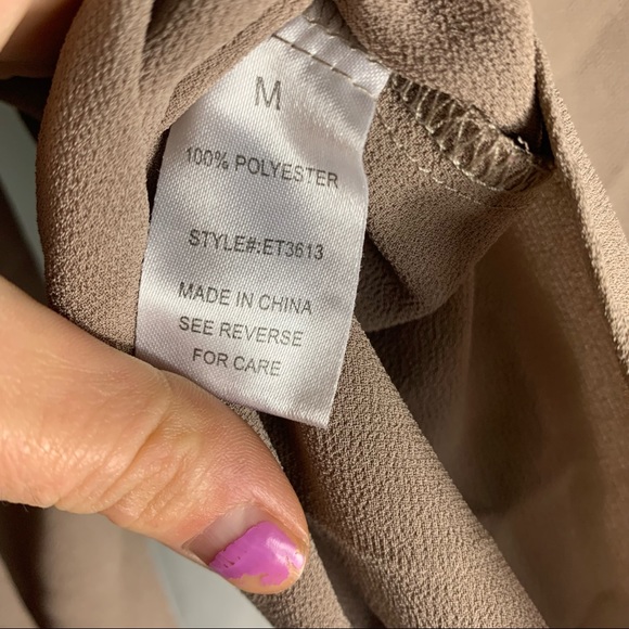 Elodie Cross front Blouse M - Picture 5 of 14